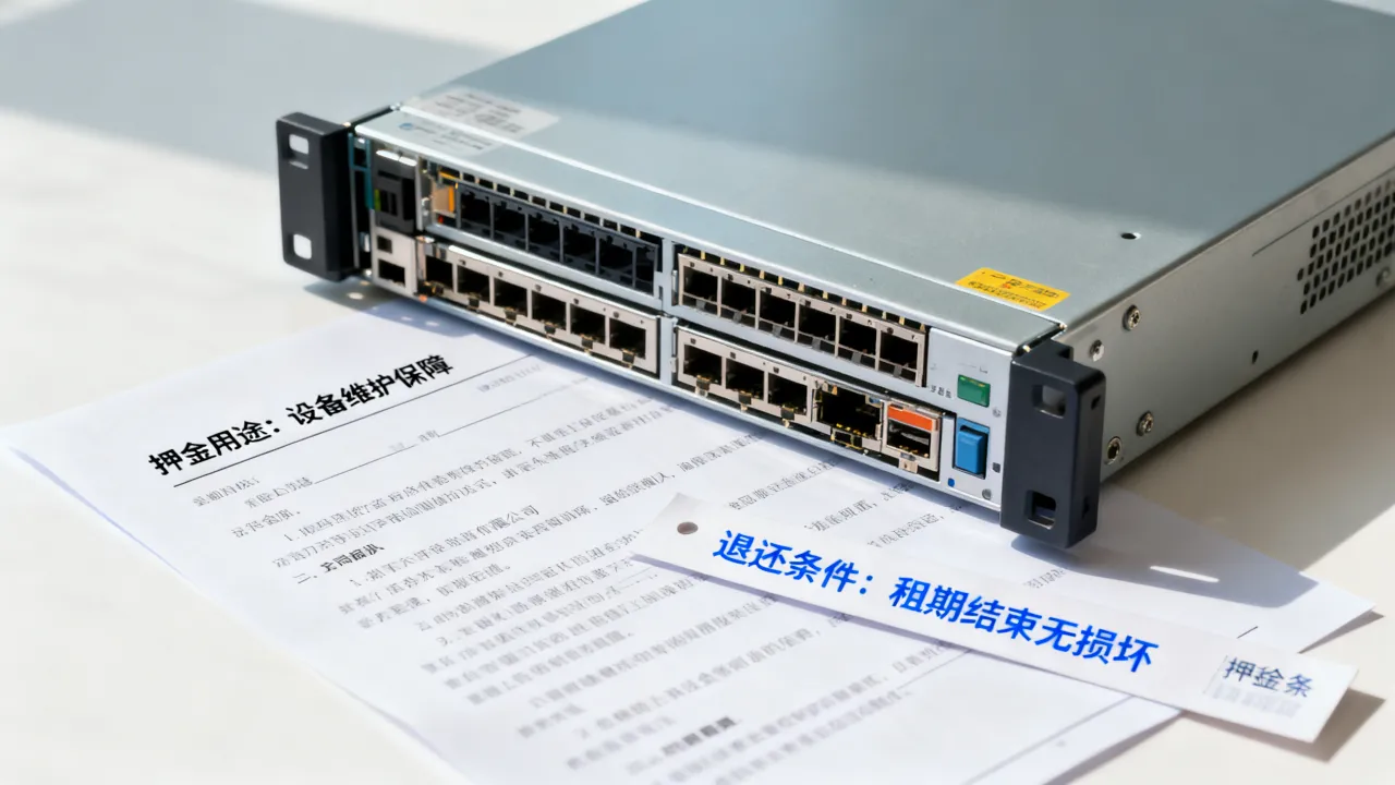 为什么租服务器要押金，服务器租赁押金怎么退？