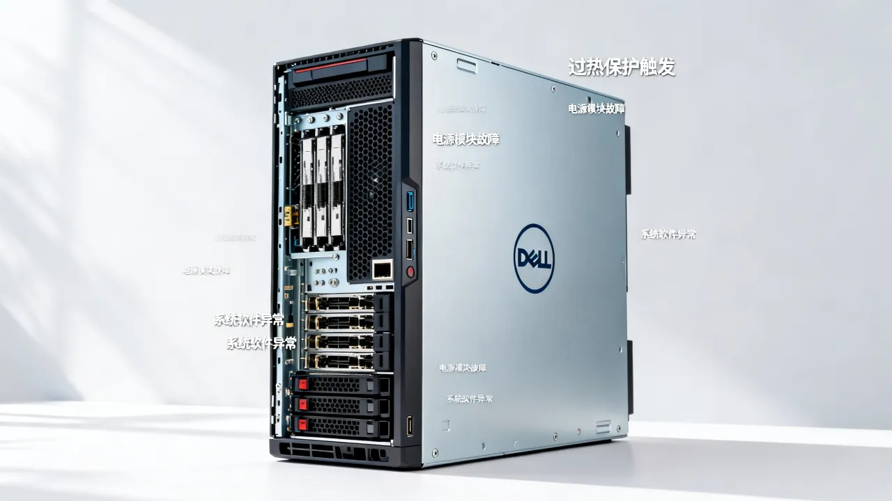 戴尔服务器r720为什么自动关机？r720自动关机怎么回事