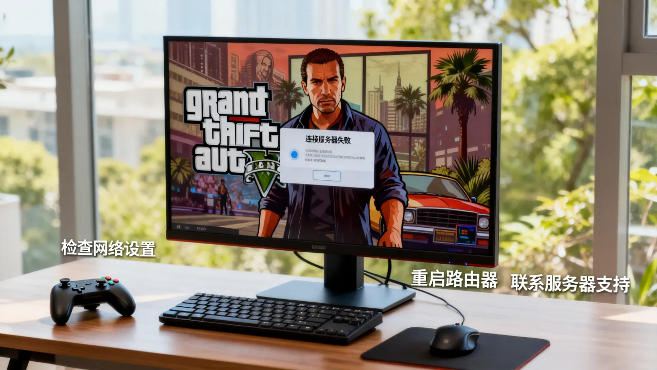 GTA连接不了服务器是为什么,GTA5连不上服务器怎么办 GTA连接不了服务器是为什么,GTA5连不上服务器怎么办