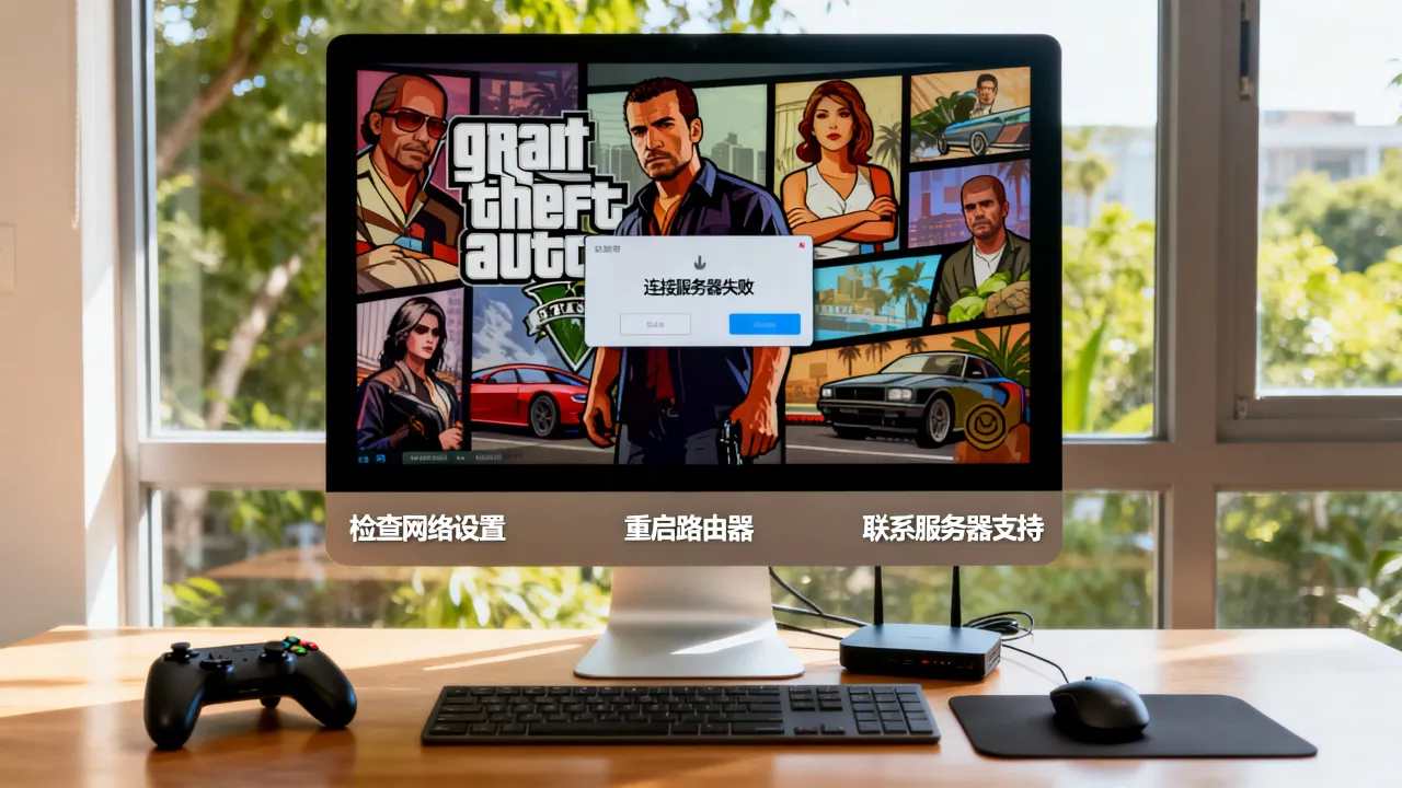 GTA连接不了服务器是为什么,GTA5连不上服务器怎么办 GTA连接不了服务器是为什么,GTA5连不上服务器怎么办