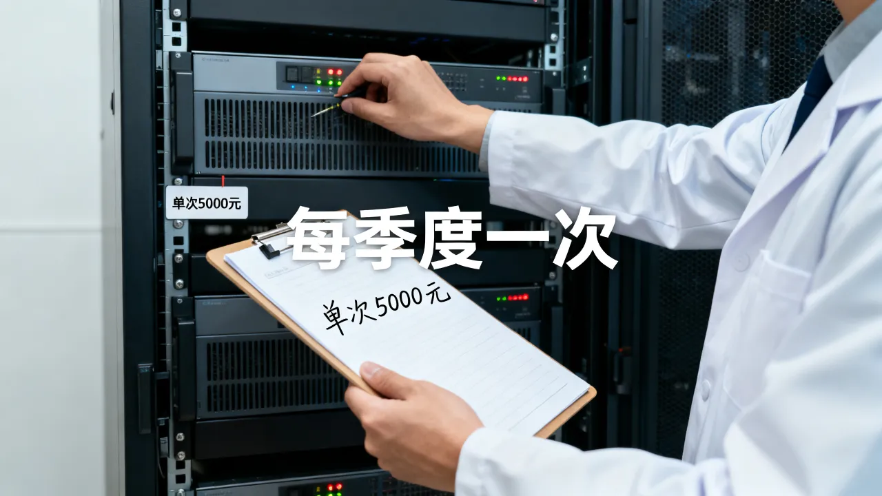 老乡鸡服务器维保多久做一次？服务器维保费用标准