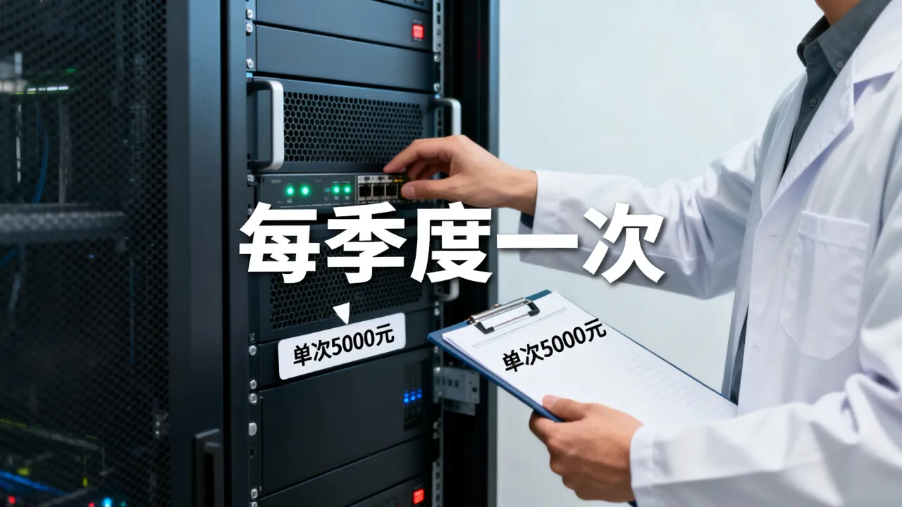 老乡鸡服务器维保多久做一次？服务器维保费用标准