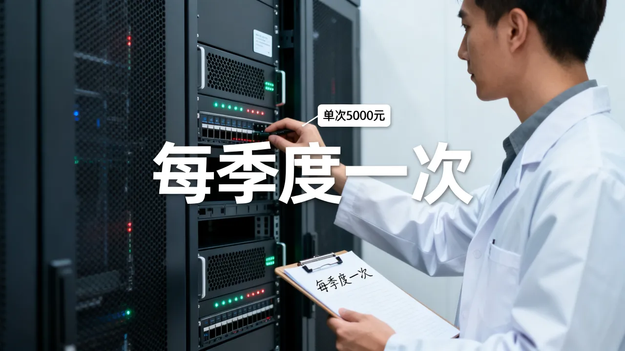 老乡鸡服务器维保多久做一次？服务器维保费用标准