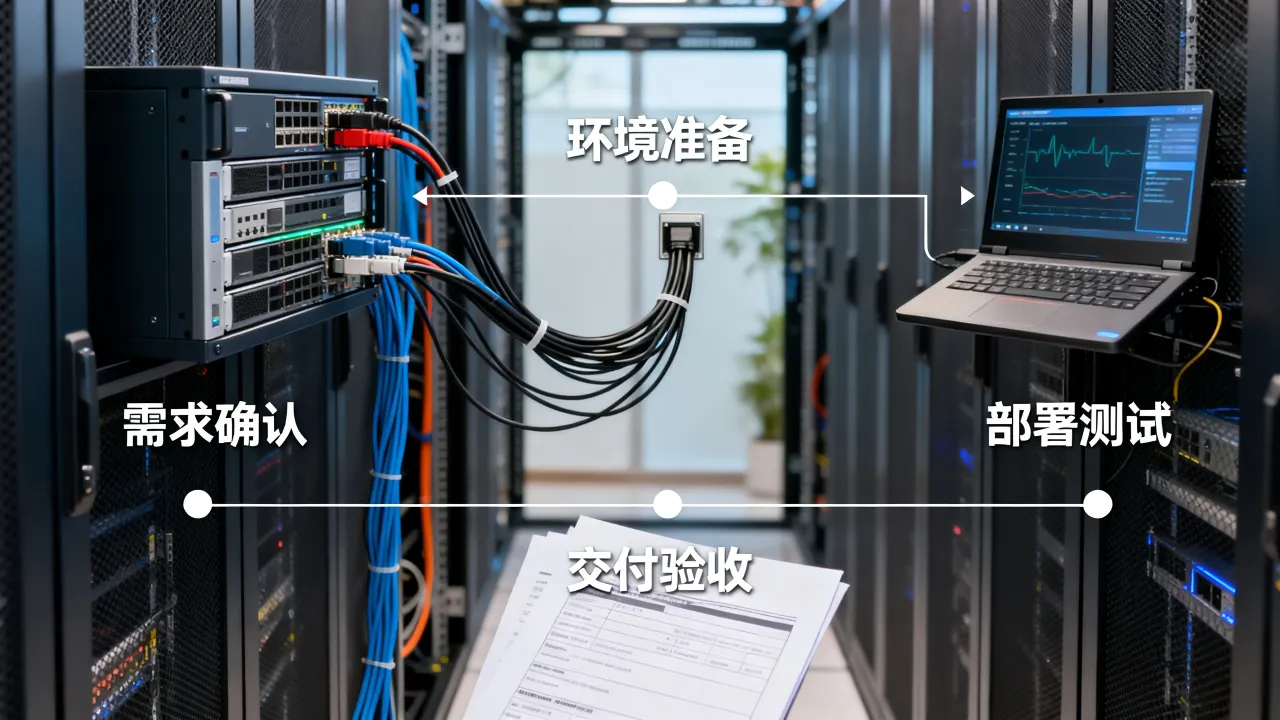 服务器运维交付流程图是什么？，服务器运维交付流程图怎么画