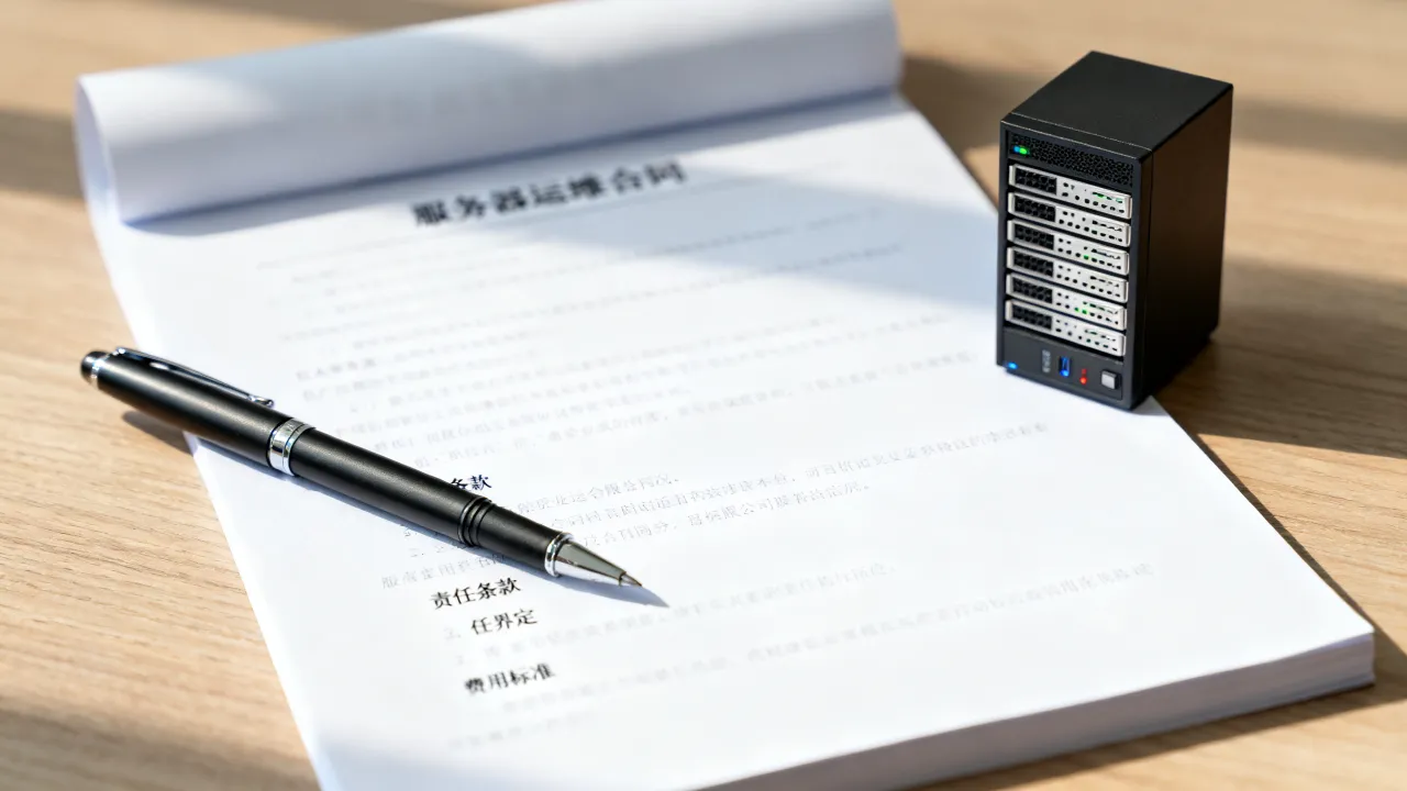 服务器运维合同范本怎么选？，服务器运维合同签订要点