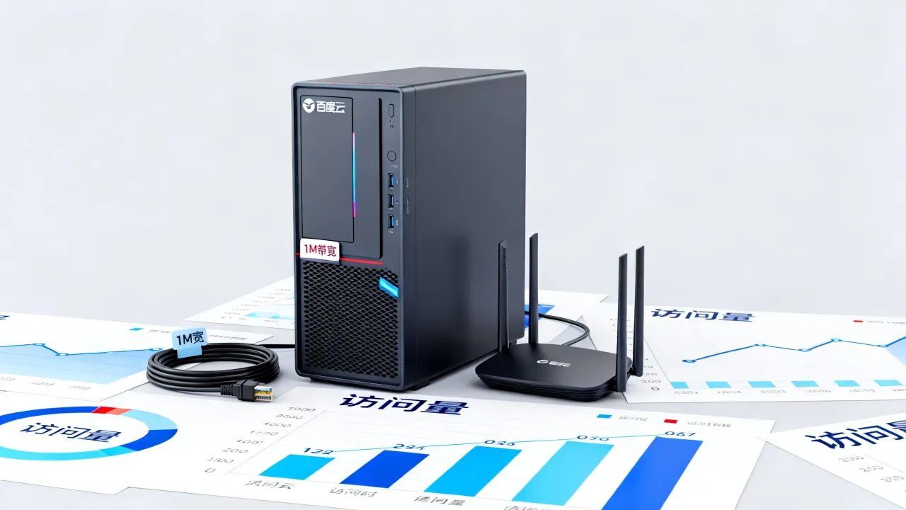 百度云服务器1m宽带够用吗？1m带宽能支持多少访问量？