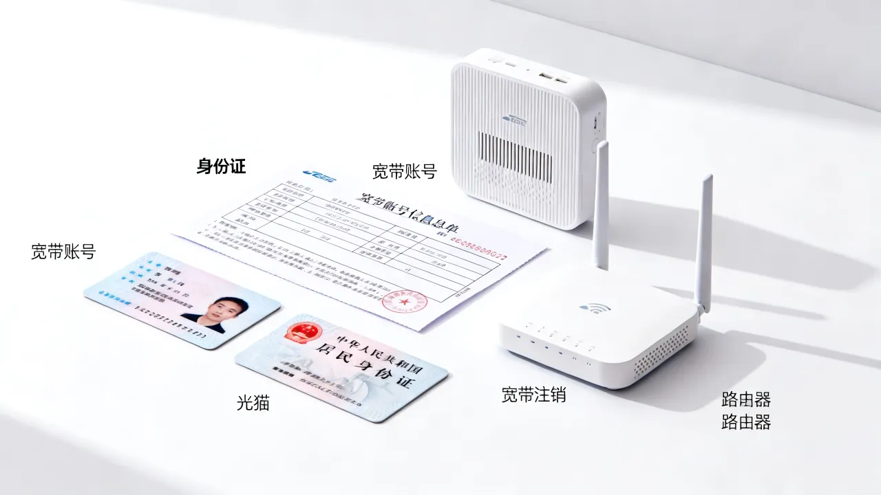 宽带注销需要带服务器吗？宽带注销需要什么材料？