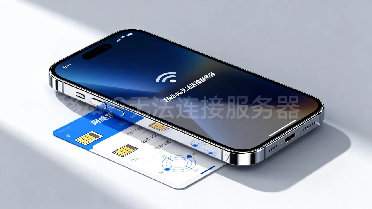 移动4g为什么连接不上服务器？移动4g网络连不上怎么回事