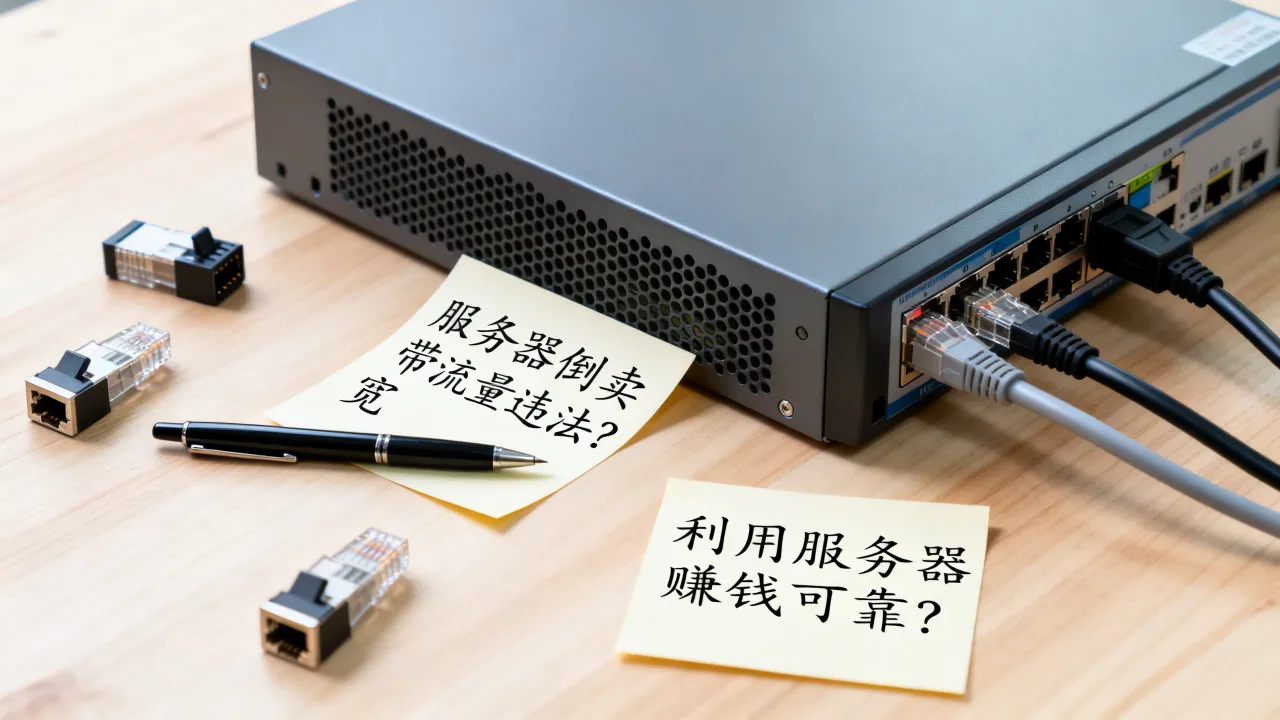 用服务器倒卖宽带流量违法吗?如何利用服务器赚钱可靠吗 用服务器倒卖宽带流量违法吗?如何利用服务器赚钱可靠吗