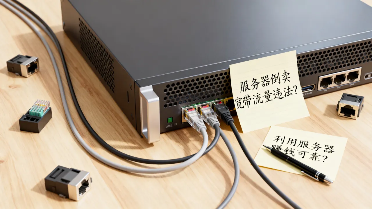 用服务器倒卖宽带流量违法吗?如何利用服务器赚钱可靠吗 用服务器倒卖宽带流量违法吗?如何利用服务器赚钱可靠吗
