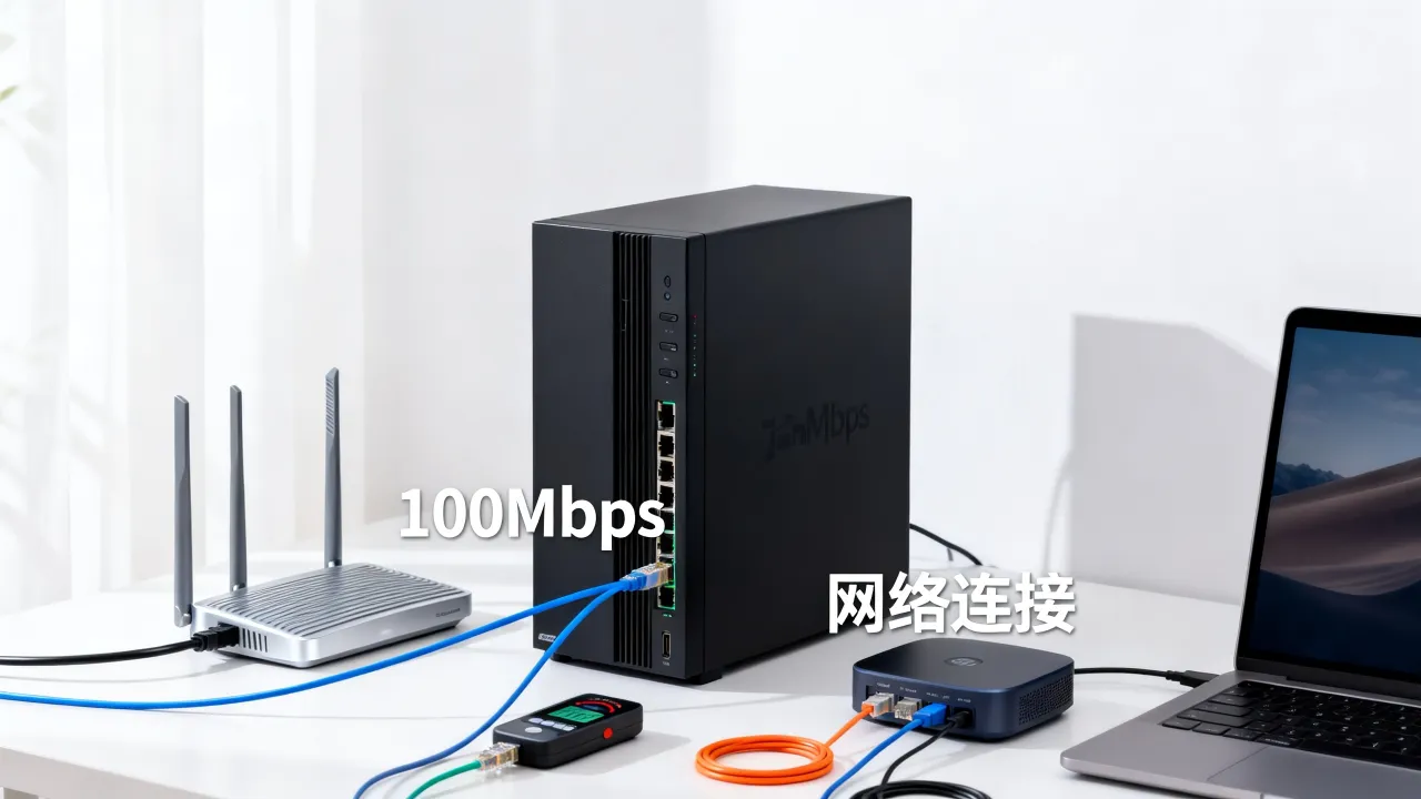 100兆宽带能接服务器吗，100兆宽带搭建网站服务器够用吗