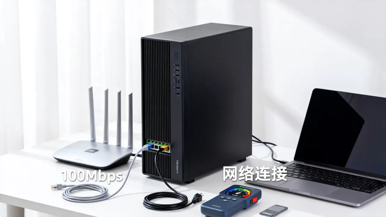 100兆宽带能接服务器吗，100兆宽带搭建网站服务器够用吗