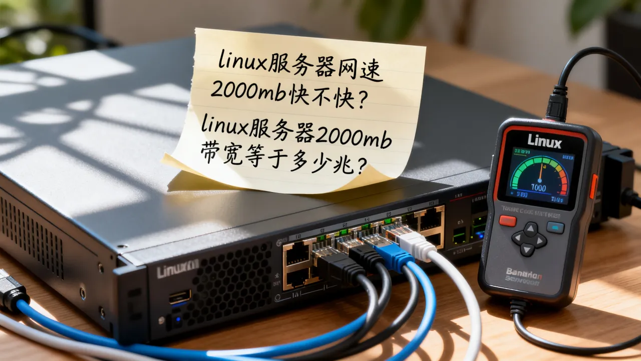 linux服务器网速2000mb快不快？linux服务器2000mb带宽等于多少兆？