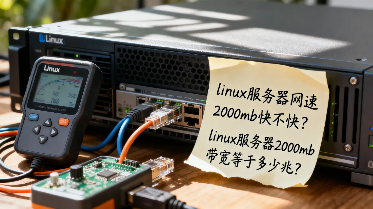 linux服务器网速2000mb快不快？linux服务器2000mb带宽等于多少兆？