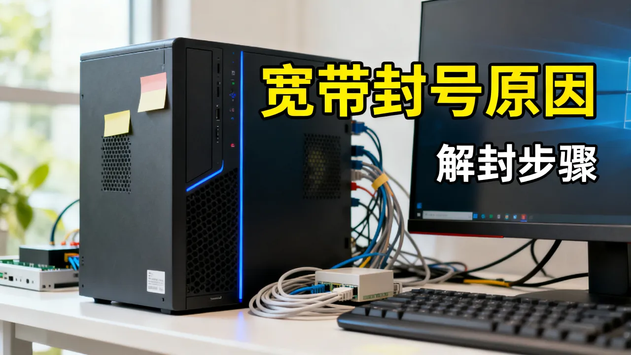 云服务器宽带封号是怎么回事，云服务器宽带封号怎么解封？