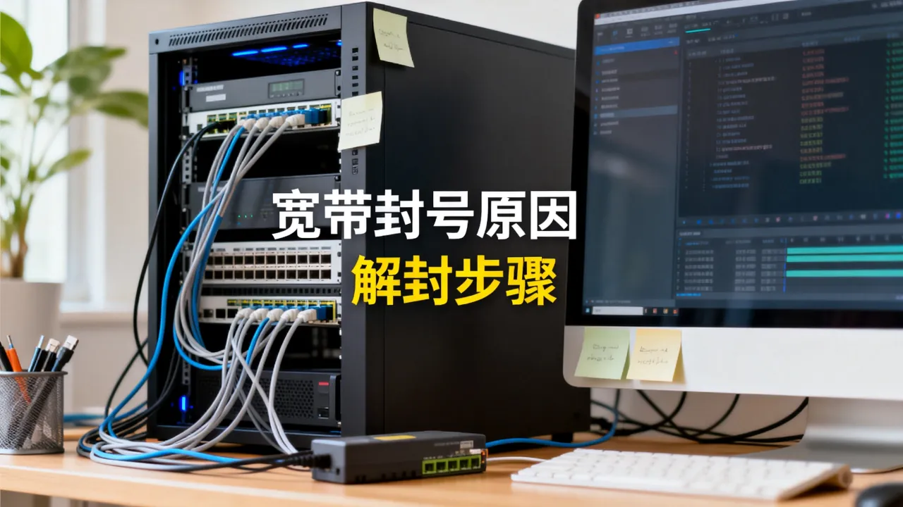 云服务器宽带封号是怎么回事，云服务器宽带封号怎么解封？