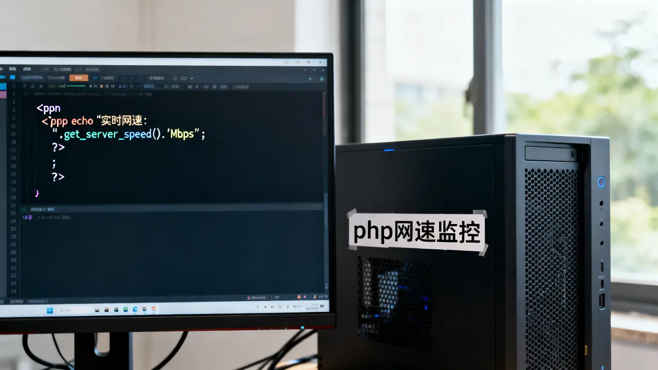 如何用php显示服务器实时网速代码？php网速监控长尾疑问词