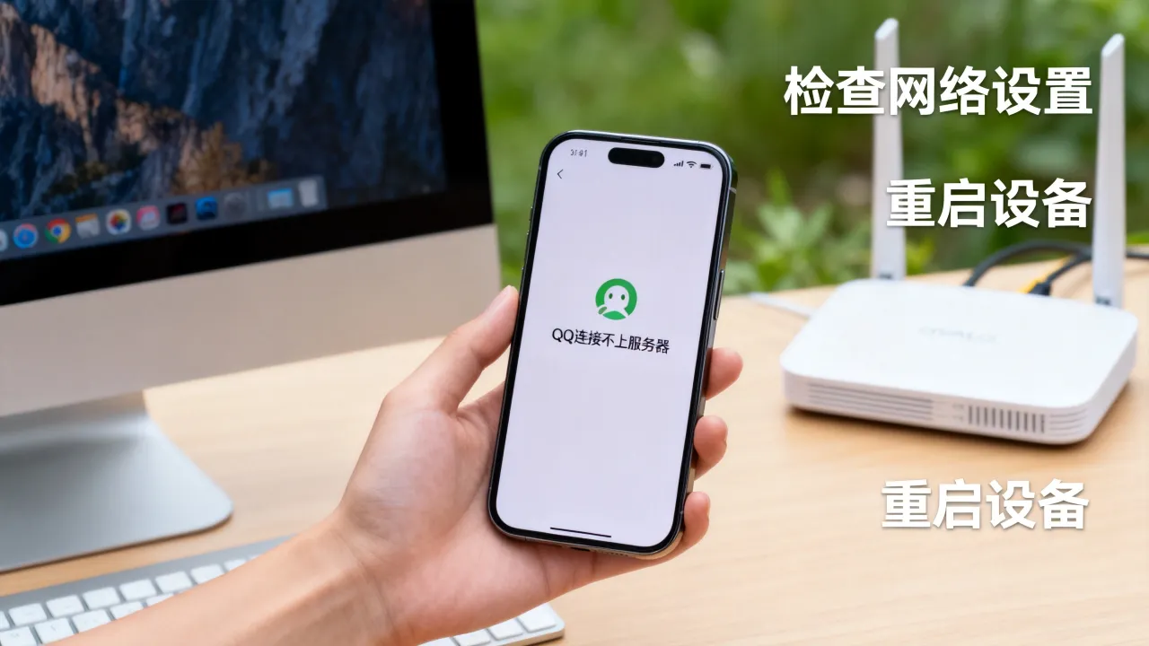 为什么QQ登不上说连接不上服务器？QQ连接不上服务器怎么办