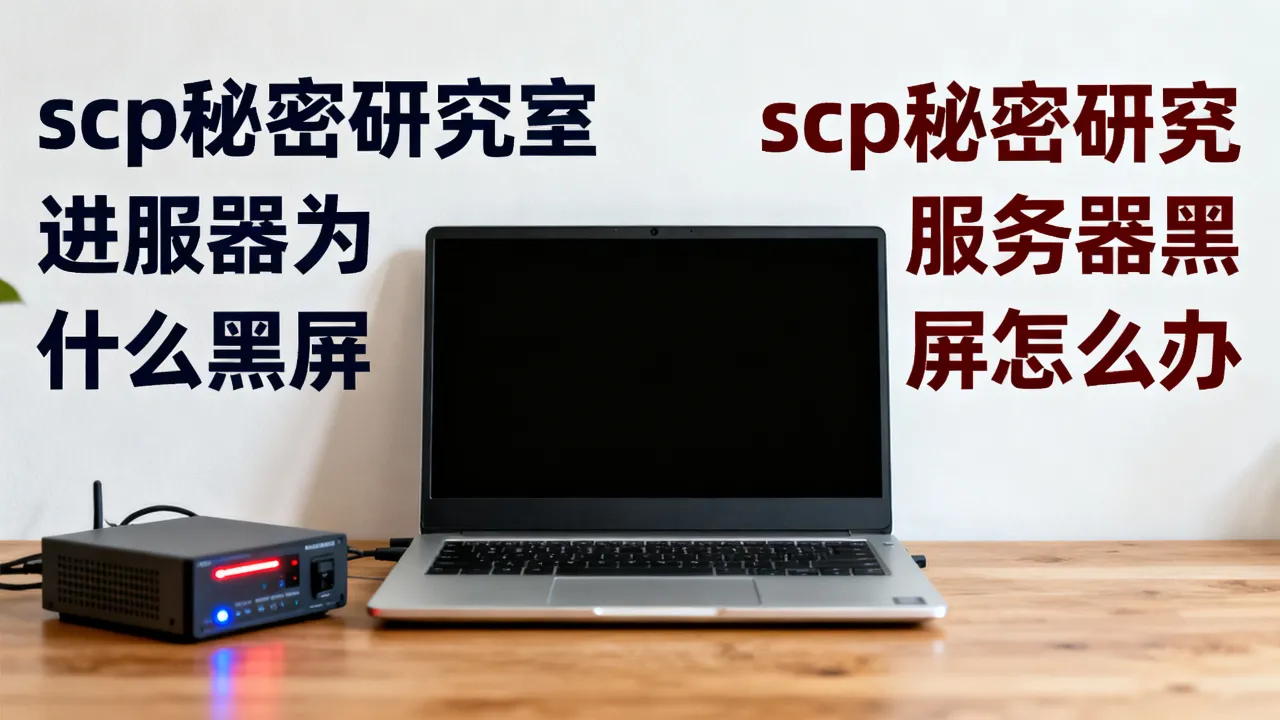 scp秘密研究室进服务器为什么黑屏，scp秘密研究室服务器黑屏怎么办