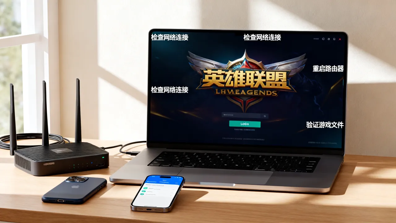 为什么LOL连接不上服务器失败，英雄联盟进不去游戏怎么办