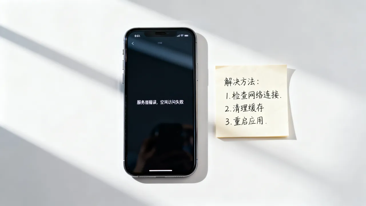 QQ去别人空间为什么服务器错误，空间访问失败如何解决