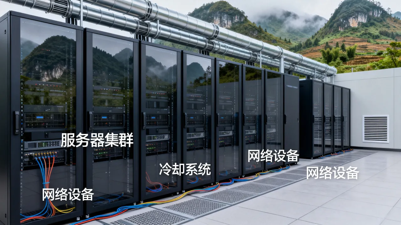服务器为什么藏贵州？贵州服务器机房为什么这么多