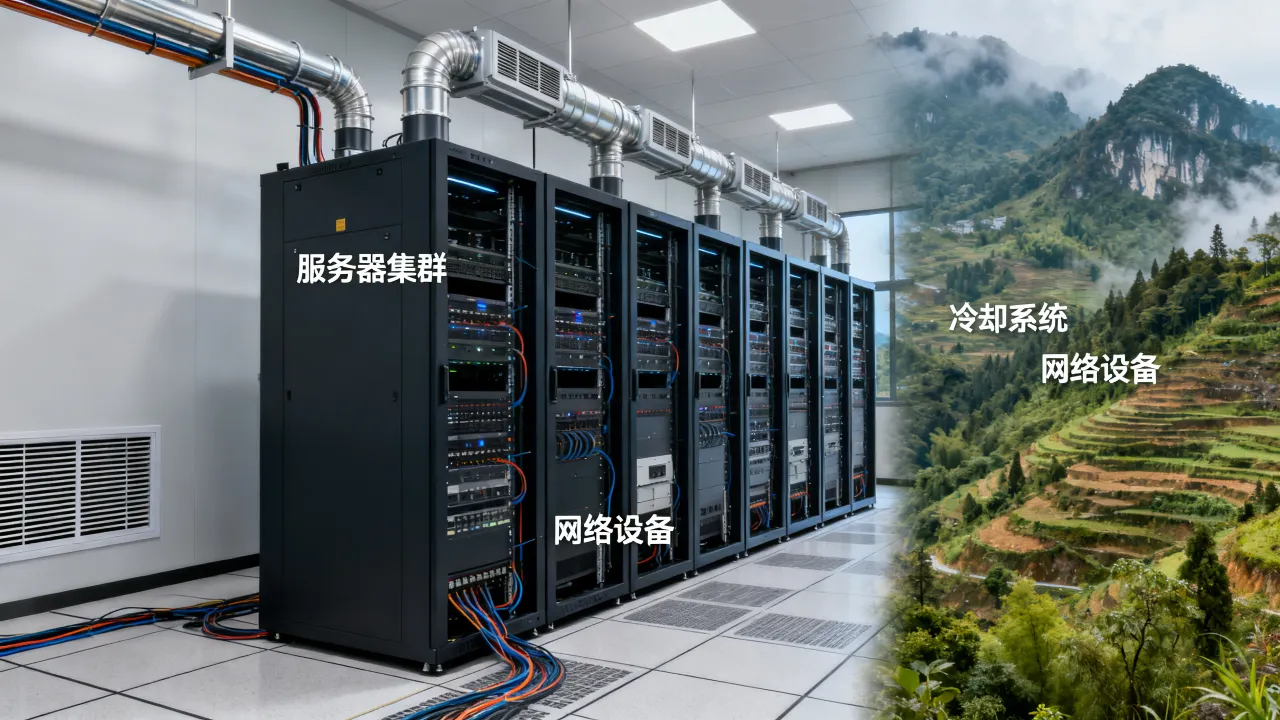 服务器为什么藏贵州？贵州服务器机房为什么这么多