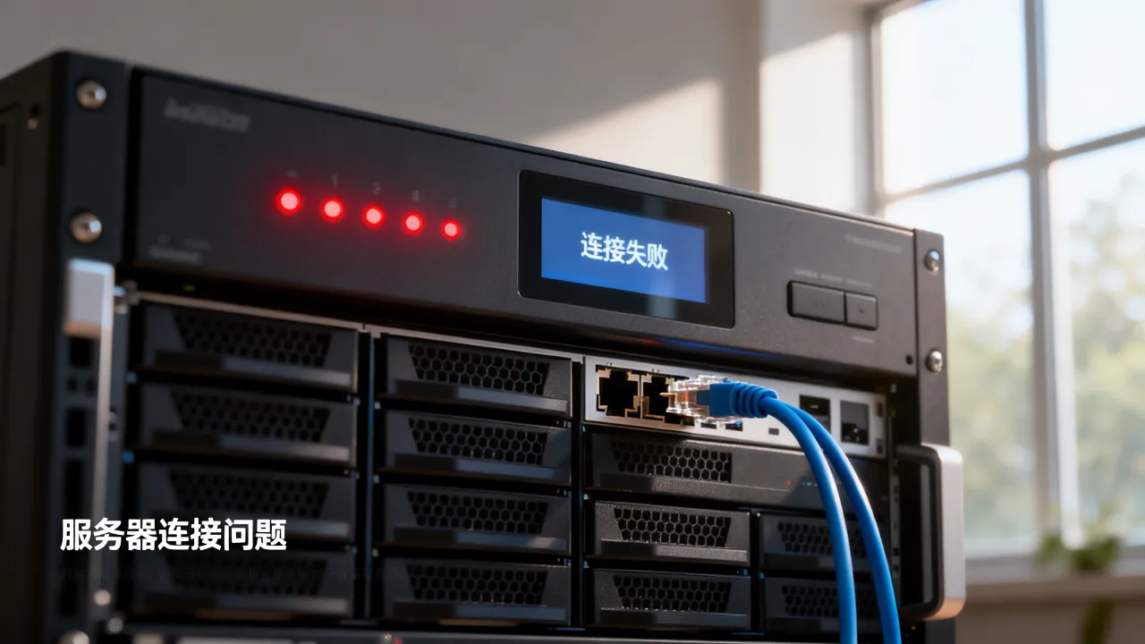 服务器为什么消失了呢？服务器连接不上是什么原因