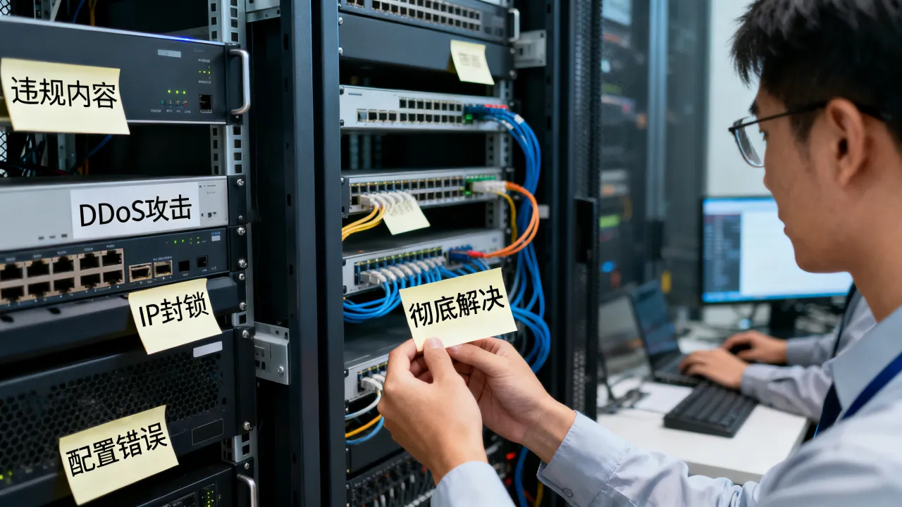服务器为什么被封，常见原因有哪些及如何彻底解决