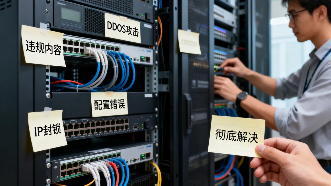 服务器为什么被封，常见原因有哪些及如何彻底解决