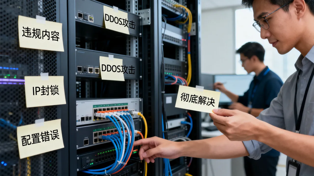 服务器为什么被封，常见原因有哪些及如何彻底解决