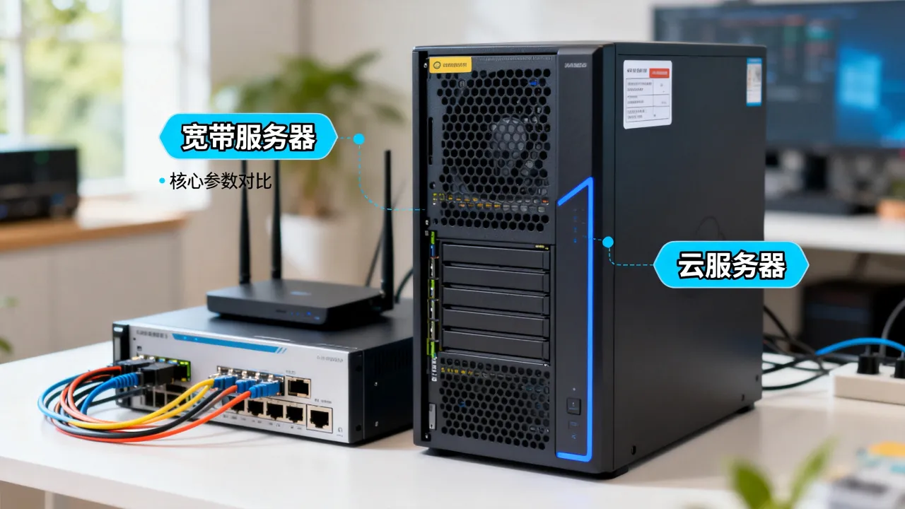 宽带服务器和云服务器有什么区别，哪个性价比高？