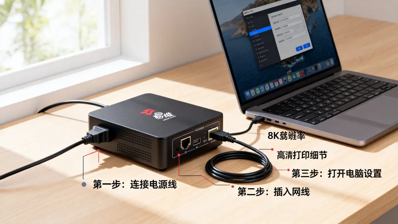 易维打印服务器怎么用？，易维打印服务器设置教程