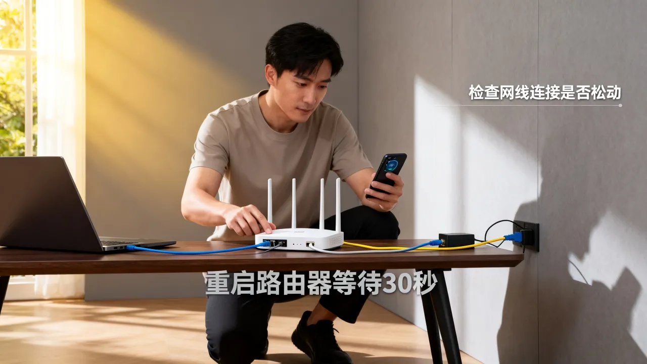 宽带没有连服务器吗，宽带连接不上服务器是什么原因怎么解决？