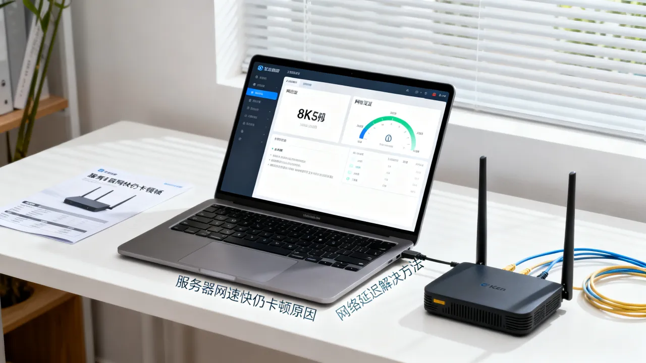 服务器网速快为什么还是卡？怎样解决网络延迟问题？