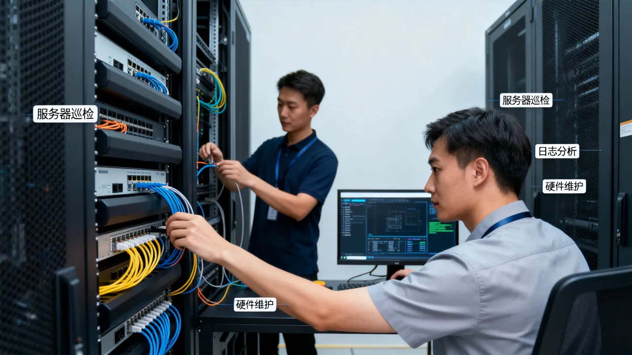 主流服务器运维管理怎么做？服务器运维管理主要工作内容有哪些