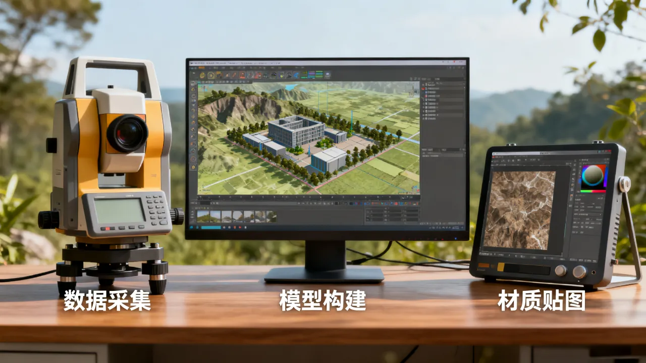 地图服务器三维模型图如何制作？，三维模型图怎么生成
