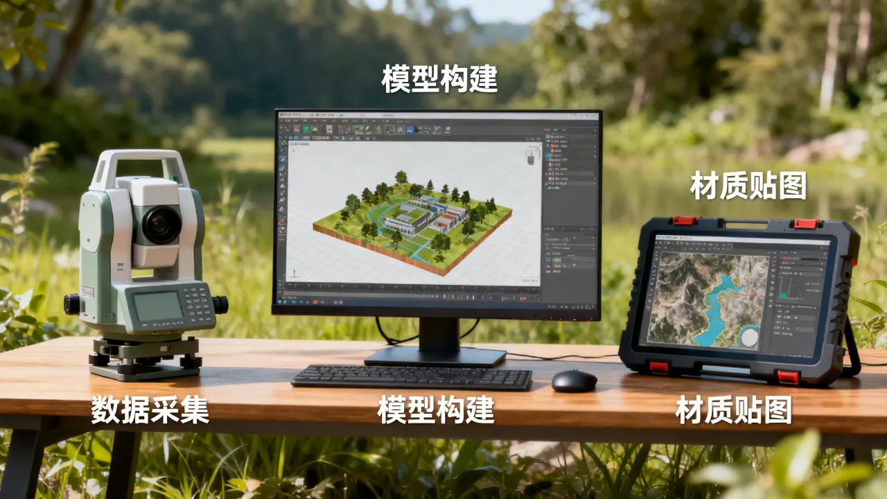 地图服务器三维模型图如何制作？，三维模型图怎么生成