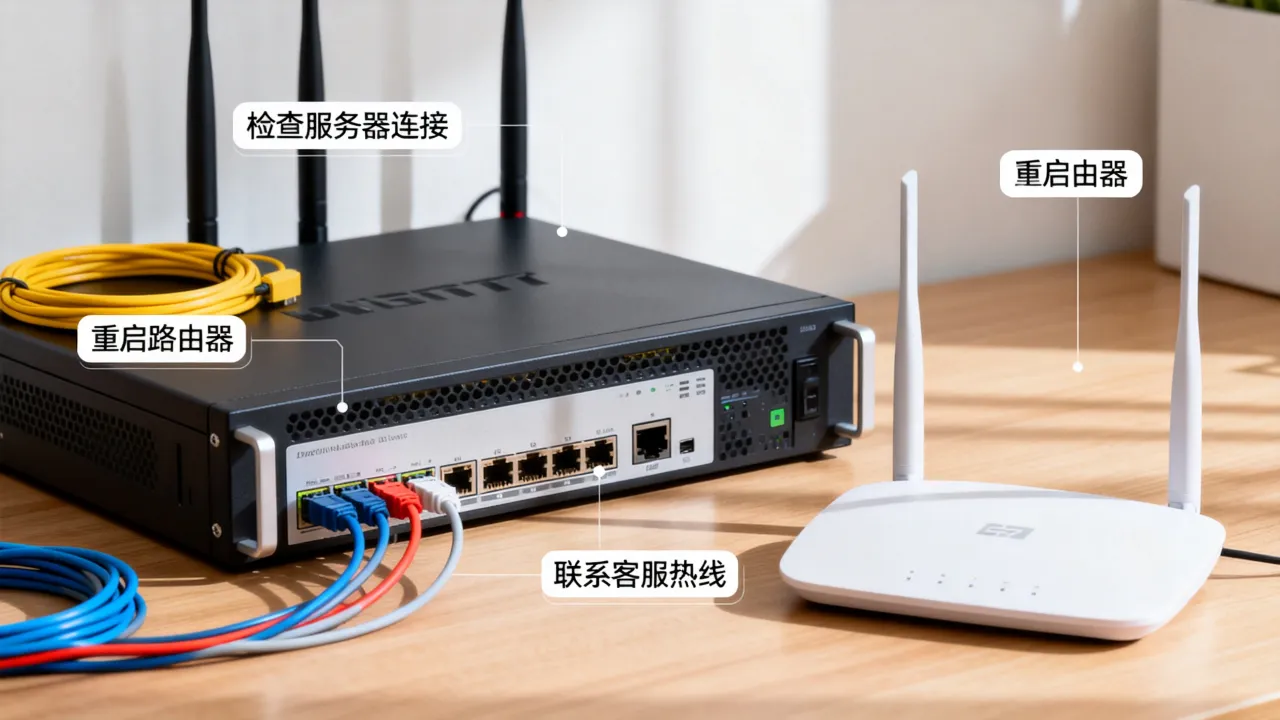 宽带服务器怎么联系，联系不上有什么解决方法？