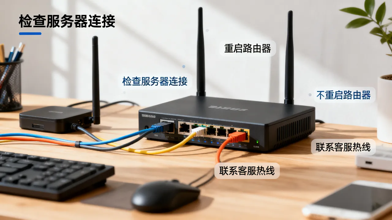 宽带服务器怎么联系，联系不上有什么解决方法？