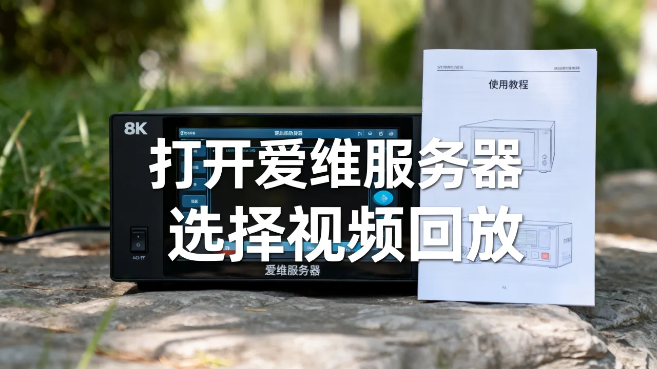 爱维服务器视频怎么使用教程，在哪看回放