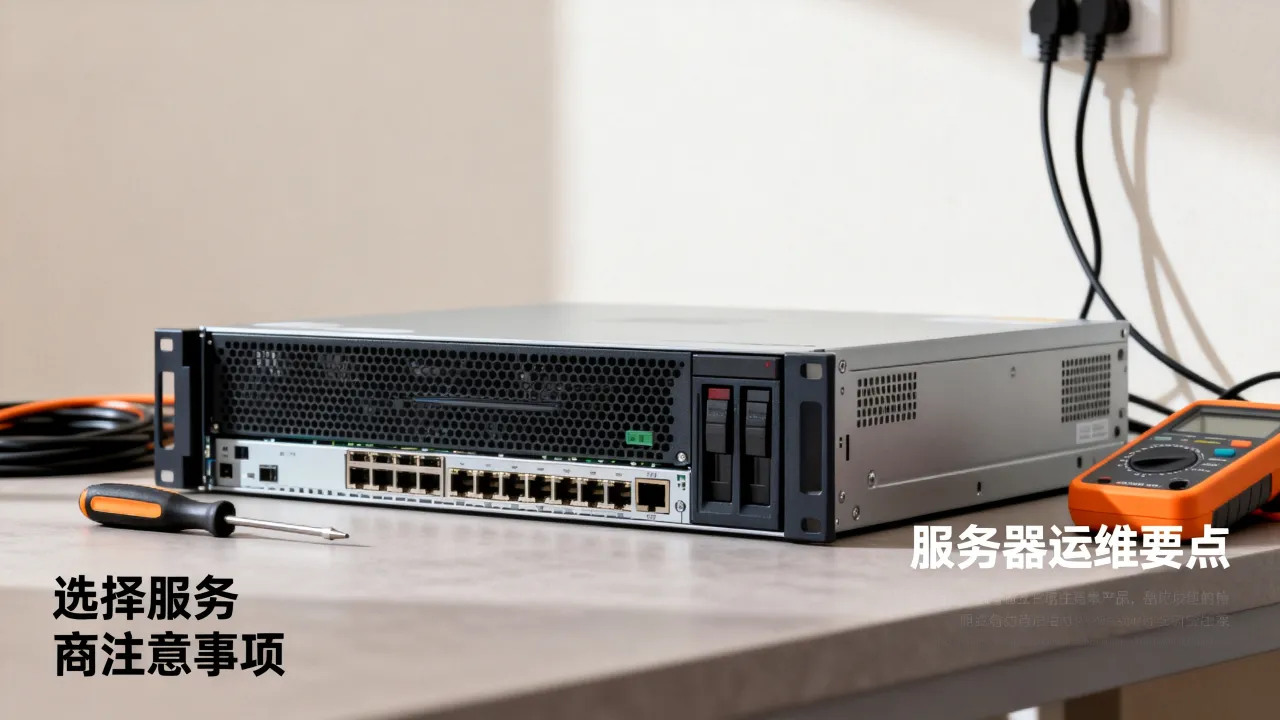 合川服务器运维有哪些要点，如何选择靠谱服务商