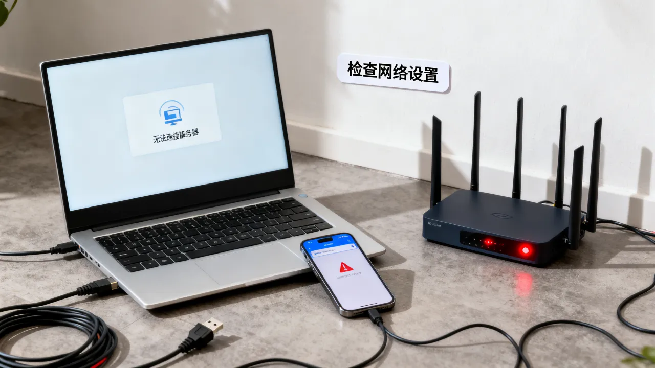 为什么我点不了服务器？服务器连接失败是怎么回事