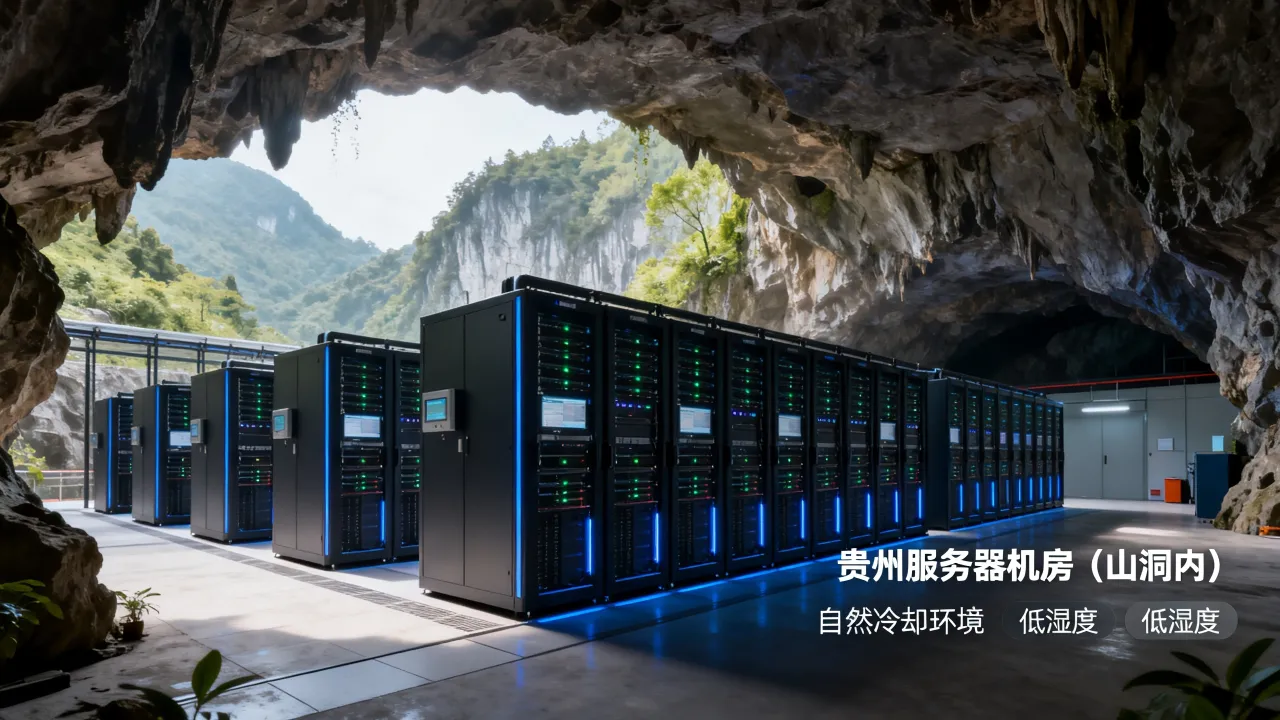 为什么贵州服务器地址选在贵州？贵州服务器机房在哪里？