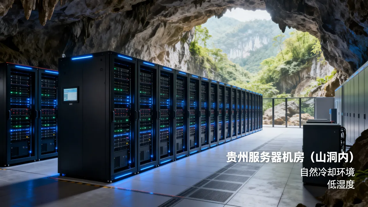 为什么贵州服务器地址选在贵州？贵州服务器机房在哪里？