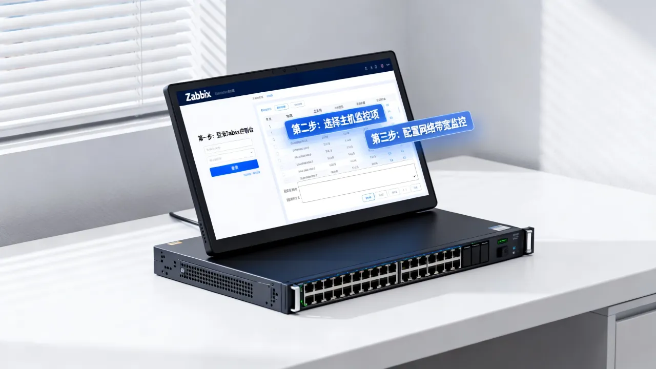Zabbix怎么监控服务器网速？zabbix监控服务器网速设置方法