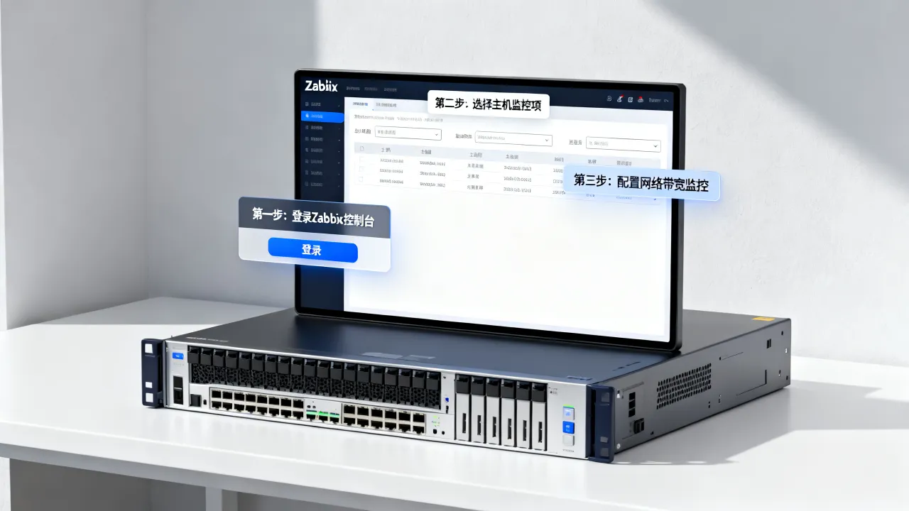 Zabbix怎么监控服务器网速？zabbix监控服务器网速设置方法