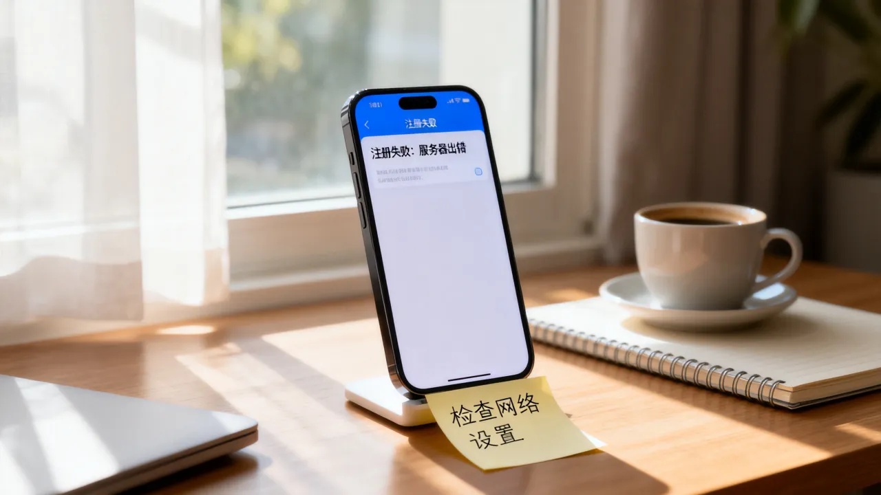 为什么注册不了id显示服务器出错？注册ID服务器出错怎么办