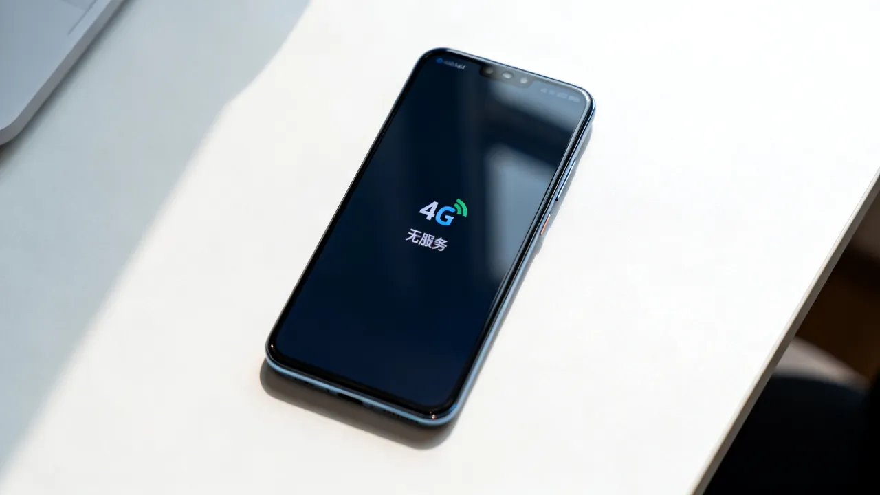 华为为什么显示4g却没网络连接服务器，华为4g没网怎么回事
