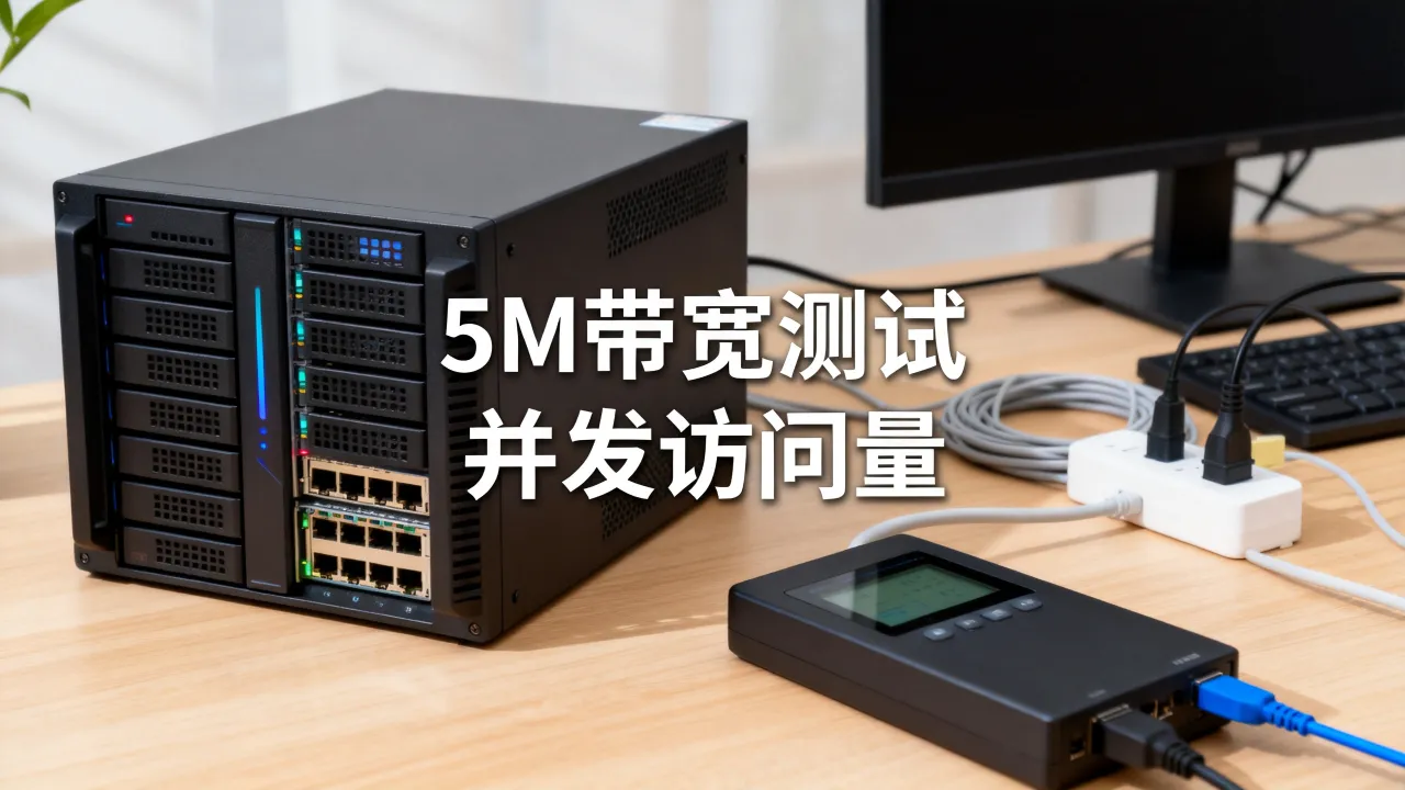 服务器宽带5m快不快，5m带宽能支持多少人同时访问？